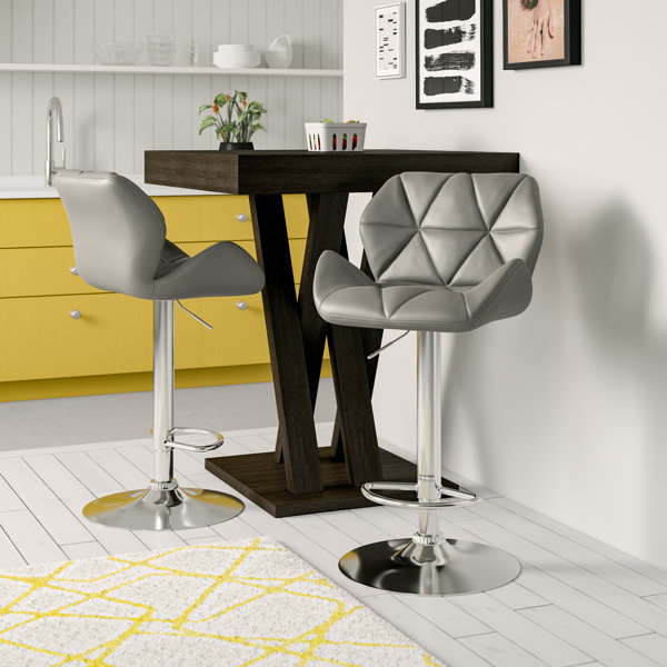 Zipcode Design™ Marceline Hydraulic Adjustable Height Swivel Bar Stool